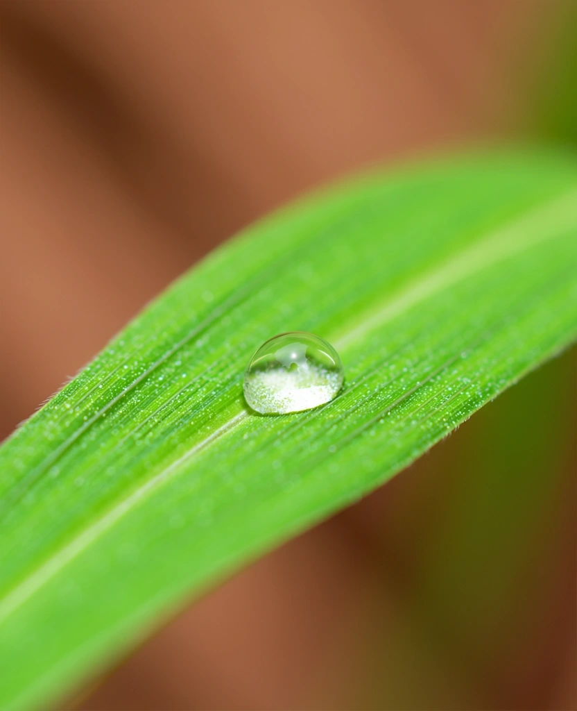 Detalle natural de crecimiento